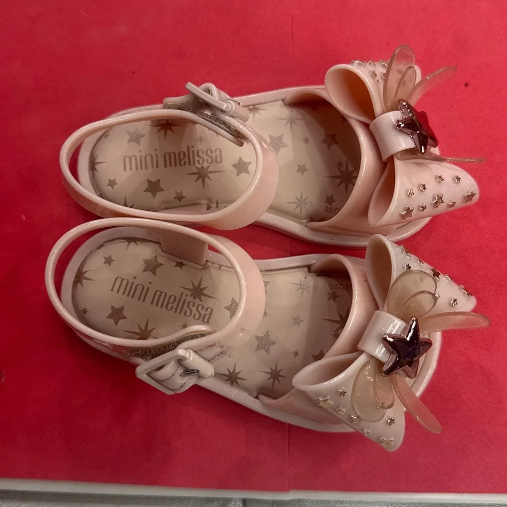 (S4) NW MINI MELISSA Starfish Sea Sandal, baby size 6